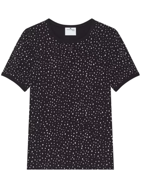 Tricou Courreges negru