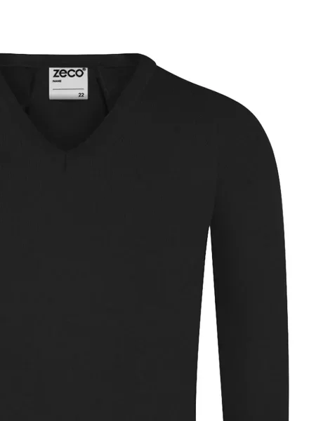 Sweter dziecięcy Zeco Schoolwear czarny
