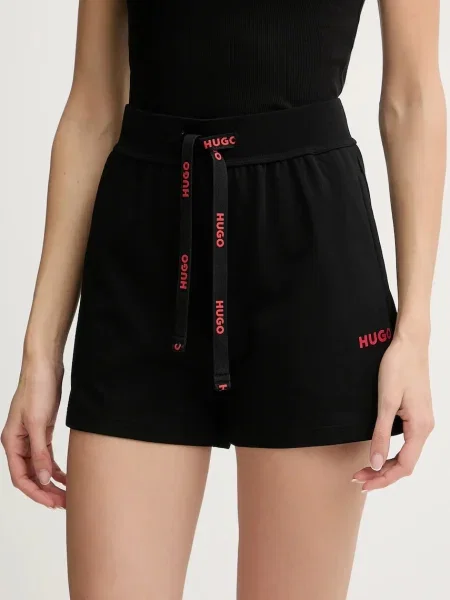 Kratke hlače HUGO HUGO ID_SHORT PANT črna