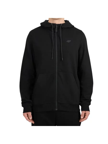Bluza 4F z wysokim kołnierzem czarna