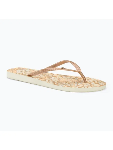 Papuci pentru femei ROXY Bermuda Print peach cream