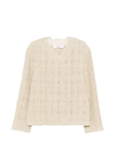 Pulover Séfr cu decolteu în V