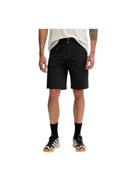 Spodenki sportowe Mammut trekkingowe ze spandexu czarne
