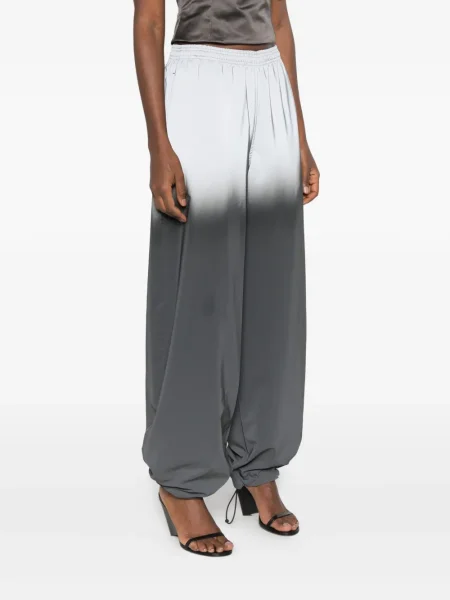 Pantaloni Alexander Wang argintiu