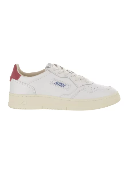 Sneakersy Autry skórzane białe