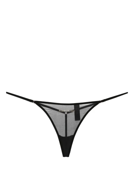 Chiloți tanga Maison Close negru