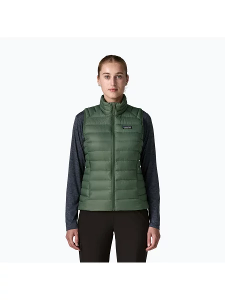Vestă pentru femei Patagonia Down Sweater canopy green verde