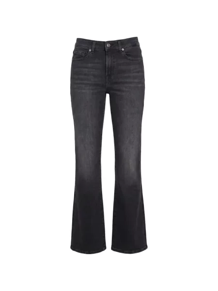 Blugi 7 For All Mankind cu autograf gri