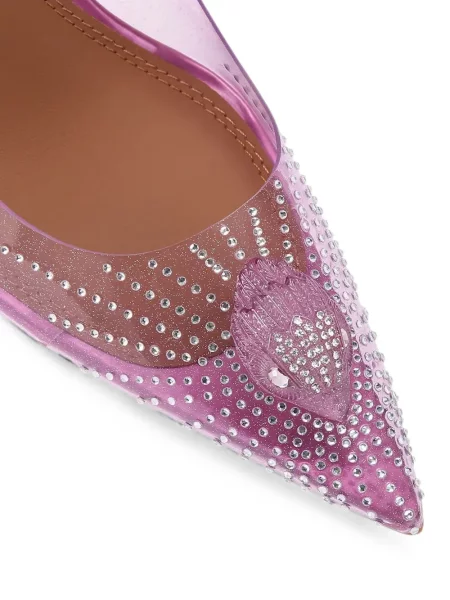 Pantofi cu toc Kurt Geiger London alb