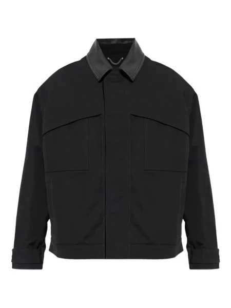 Geanta de piele Golden Goose negru