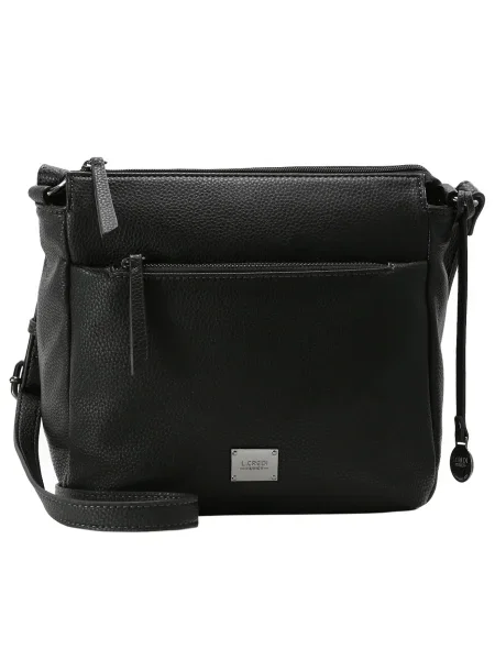L.CREDI Torba za čez ramo Budapest' črna