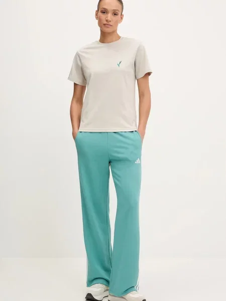 Спортивні штани adidas візерунок бірюзовий