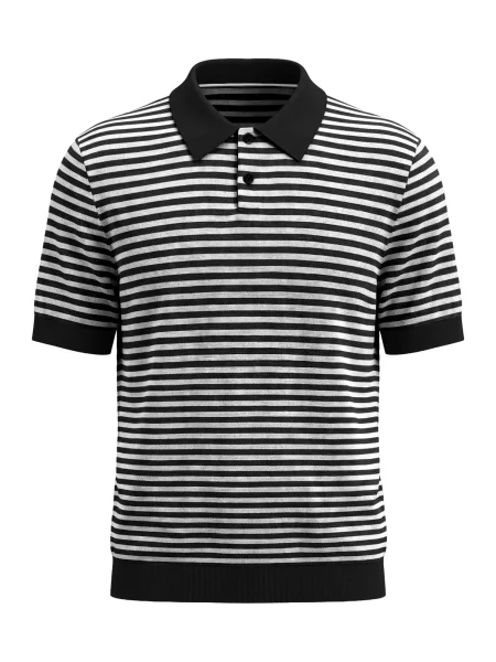 Vantory Pulover negru alb