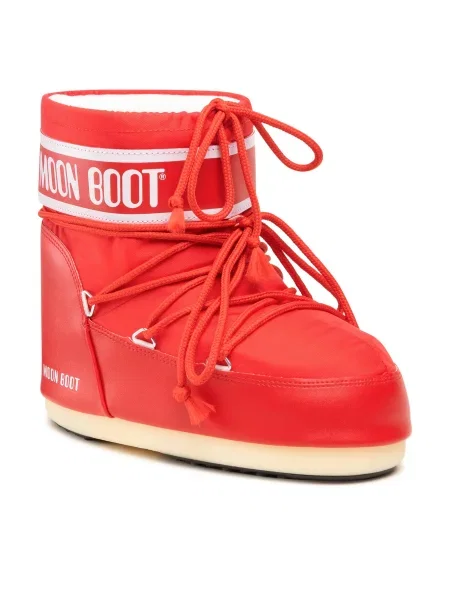 Členkové topánky Moon Boot červená