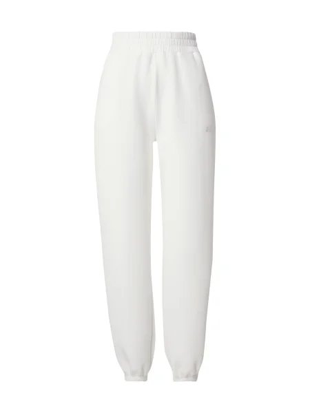GUESS Pantaloni CECILIA argintiu alb