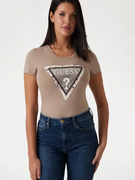 Футболка GUESS бежевий