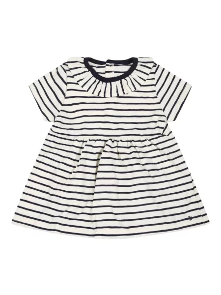 Sukienka dziecięca Petit Bateau biała