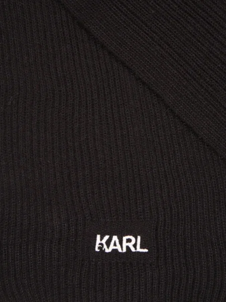 Karl Lagerfeld Fular negru alb