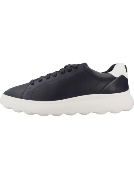 Sneakersy Geox skórzane niebieskie