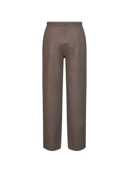 Pantaloni Hevo alergare cu cordon maro