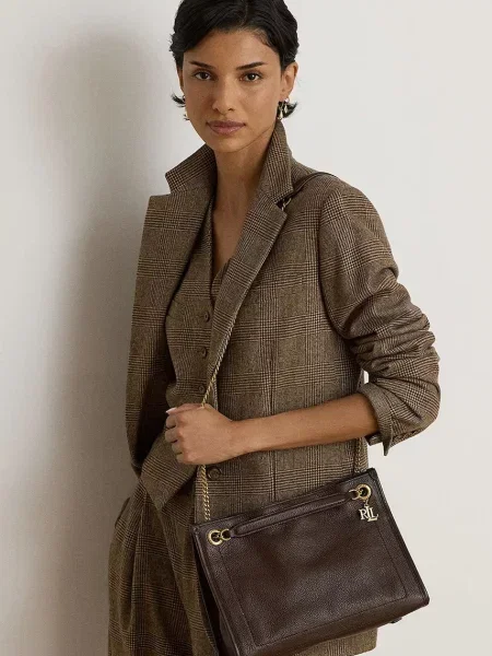Lauren Ralph Lauren сумочка шкіряна