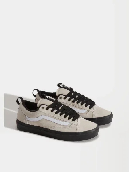 Замшевые кеды Vans бежевые