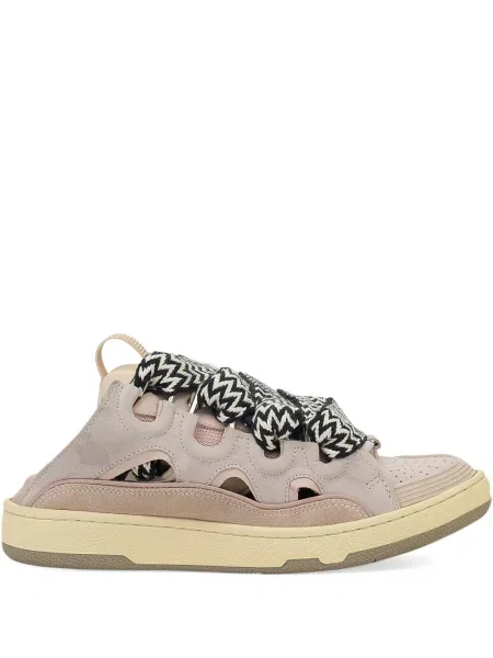 Papuci tip mules Lanvin maro