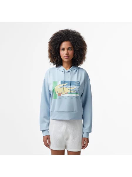 Lacoste толстовка блакитна