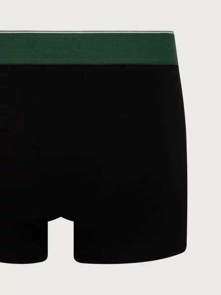 Lacoste testhezálló boxeralsó férfi elasztánnal csomag fekete
