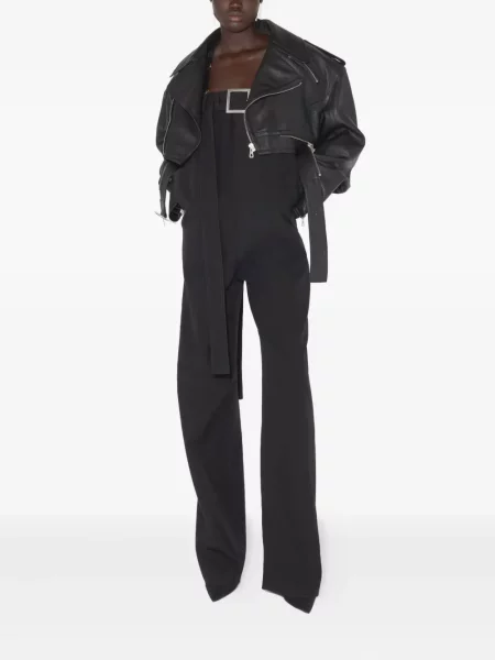 Decupat geanta de piele Jean Paul Gaultier negru