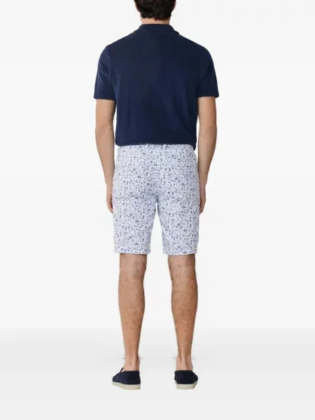 Reversibil pantaloni scurți Hackett London alb