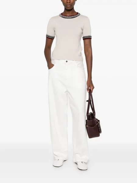 Scurt pulover 's Max Mara cu broderie