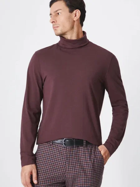 Тениска с дълъг ръкав Medicine винено червено