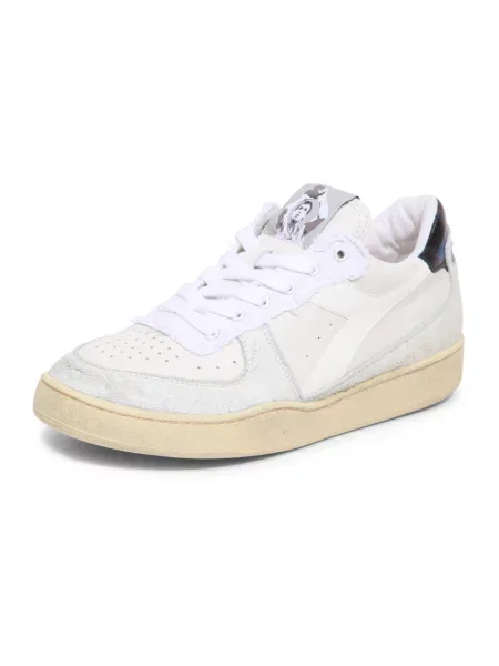 Sneakersy Diadora skórzane białe