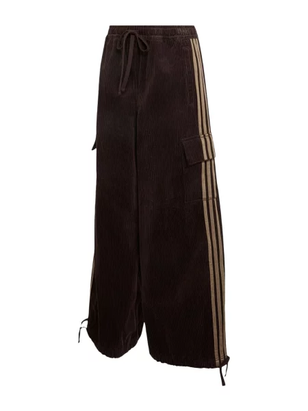 Adidas Hlače Corduroy 3S Cargo smeđa
