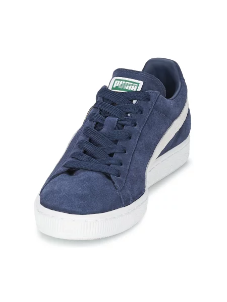Pantofi Puma din piele de căprioară clasici albastru