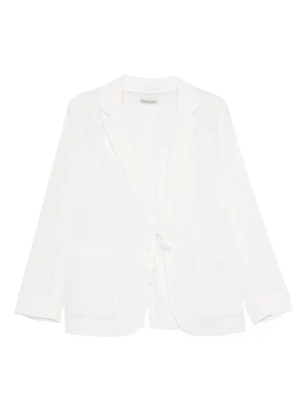 Geacă Forte_forte cu legături alb