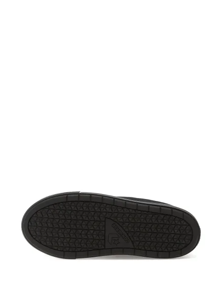 Kockás papucs Converse fekete