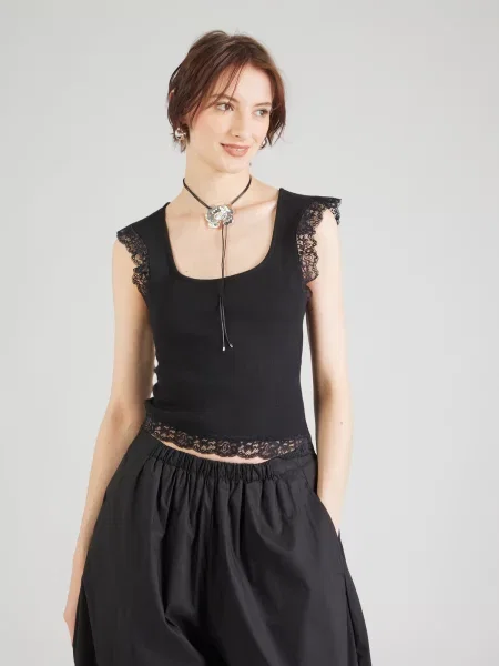 ABOUT YOU Top Camille' negru