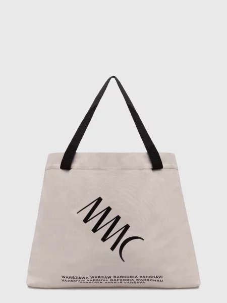 Чанта MMC STUDIO LOGOBIG.BAG бежово
