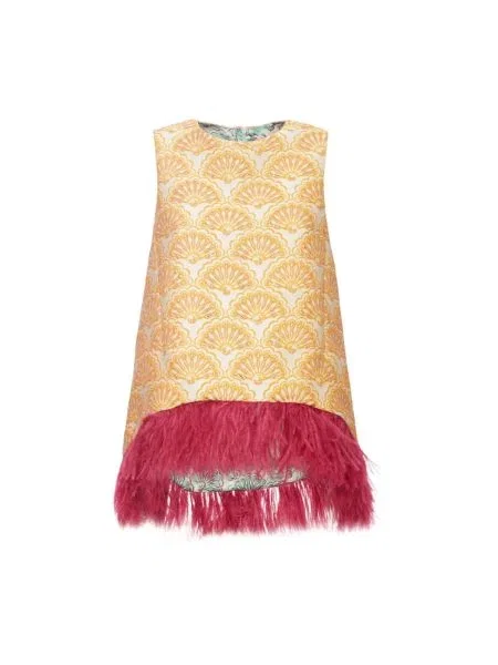 Top La Doublej żółty