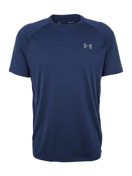 Pánske tréningové tričko Under Armour Tech academy/graphite modrá