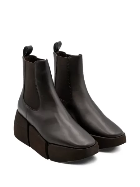 Botine chelsea Paloma Barcelo cu platformă maro