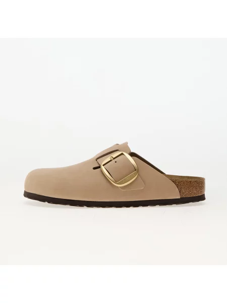 Boty BIRKENSTOCK Boston Big Buckle LENB Sandcastle béžové
