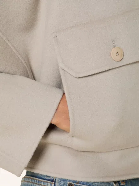 Drykorn Kurtka Z Klapami Arklow beige beżowa