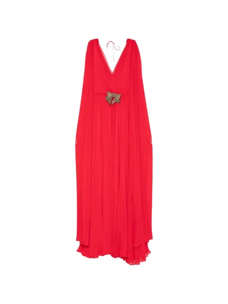 Selyem ruha Silk Love & Lace piros