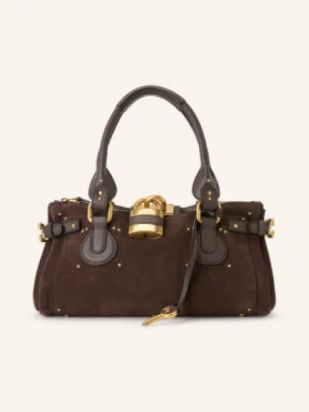 Chloé Kabelka Paddington S Cvočky kohl brown hnědá