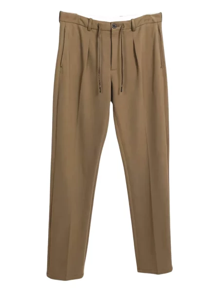 Pantaloni Circolo 1901 plisate maro