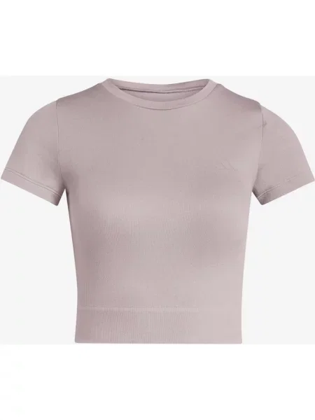 Koszulka z krótkim rękawem adidas Workout Essentials Knit S różowa