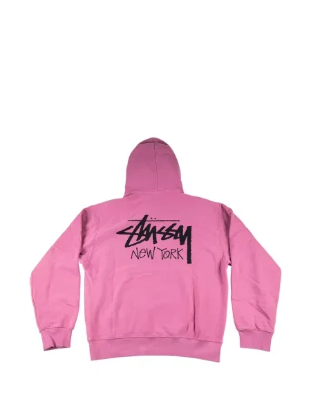 Hanorac cu glugă Stüssy roz